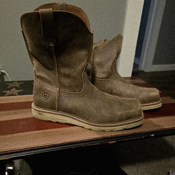 Ariat Men's Brown Western Boots - Picture 1 of 5